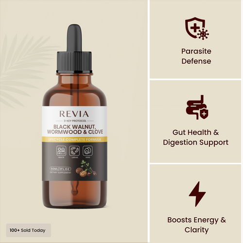 Revia® 3-Key Protocol With Black Walnut Wormwood & Clove