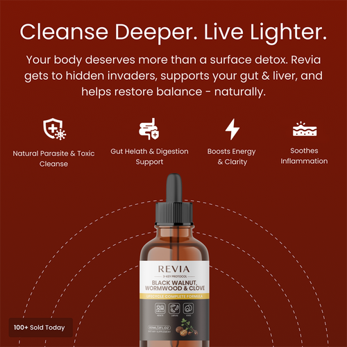 Revia® 3-Key Protocol With Black Walnut Wormwood & Clove
