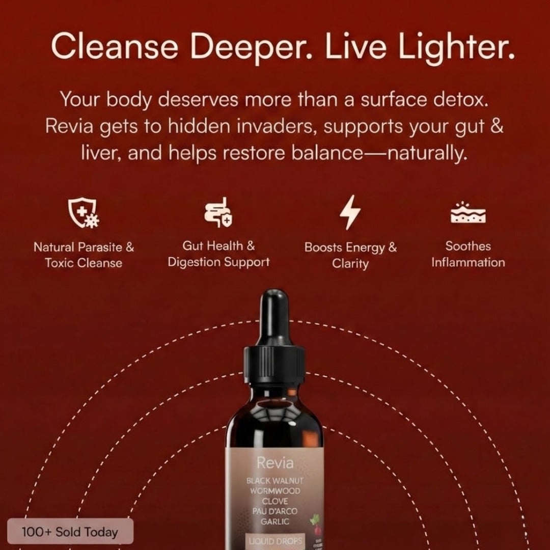 Revia® 3-Key Protocol With Black Walnut Wormwood & Clove