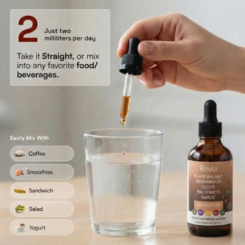 Revia® 3-Key Protocol With Black Walnut Wormwood & Clove