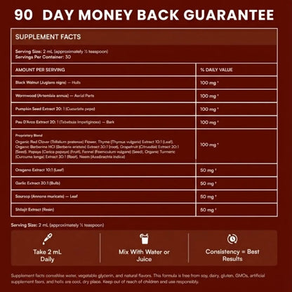 Revia® 3-Key Protocol With Black Walnut Wormwood & Clove