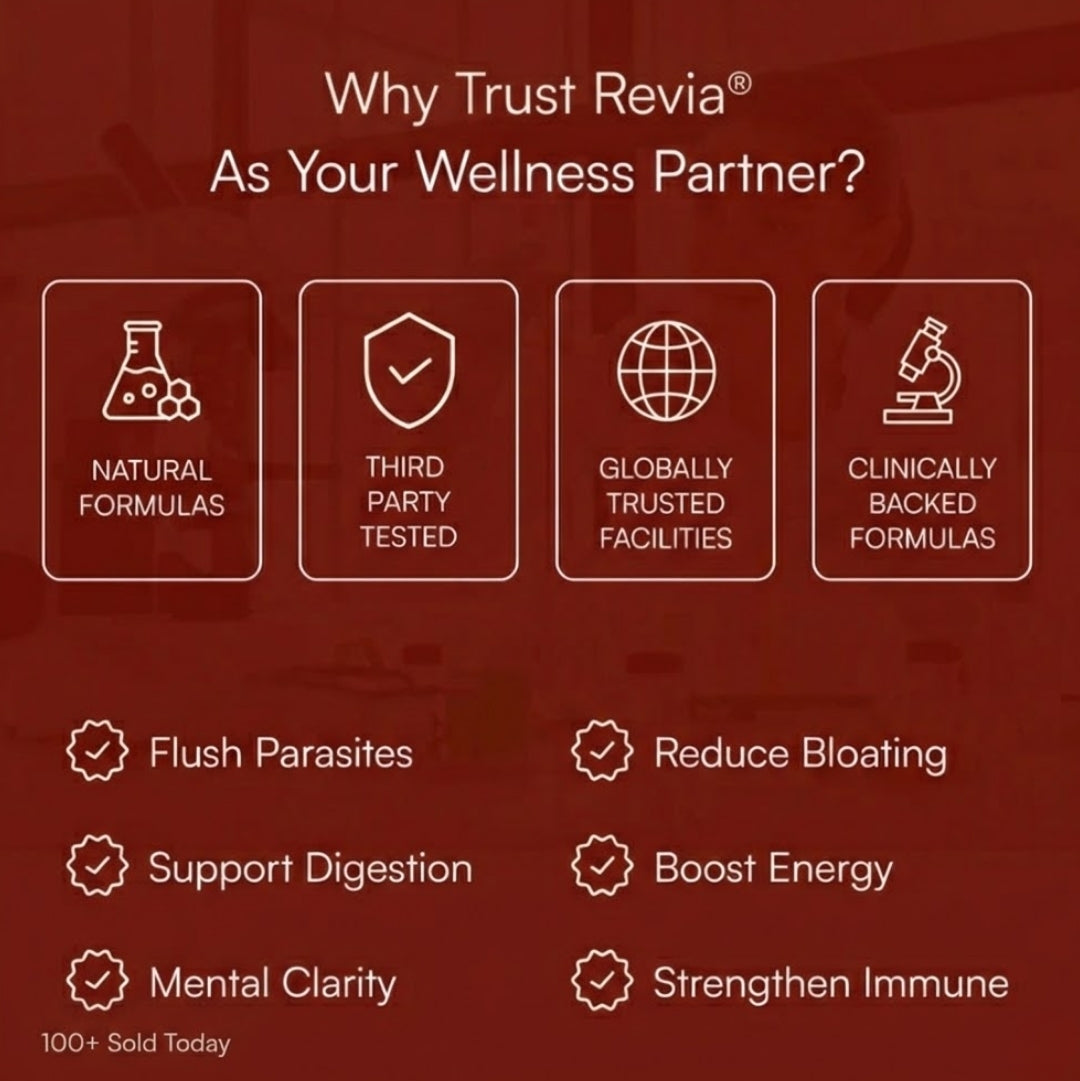 Revia® 3-Key Protocol With Black Walnut Wormwood & Clove