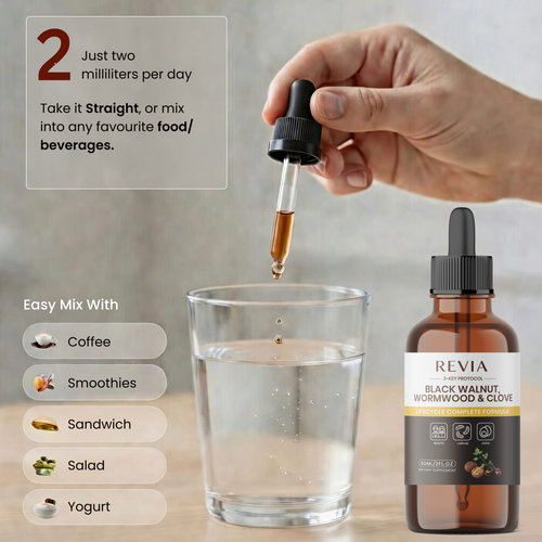 Revia® 3-Key Protocol With Black Walnut Wormwood & Clove