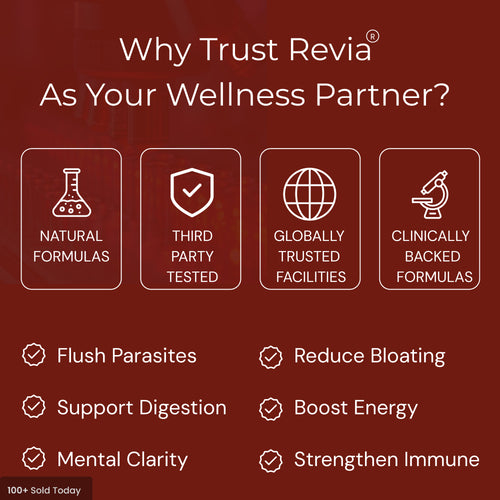 Revia® 3-Key Protocol With Black Walnut Wormwood & Clove
